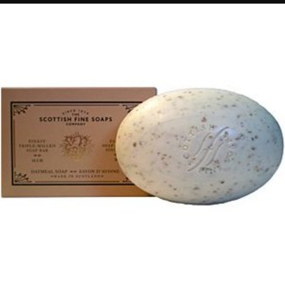 Scottish Fine Soaps Oatmeal 3Pc Bundle: Bar Soap + Body Butter + Body Scrub - Picture 2 of 4